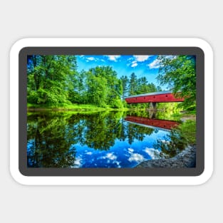 Sawyers Crossing Covered Bridge Sticker